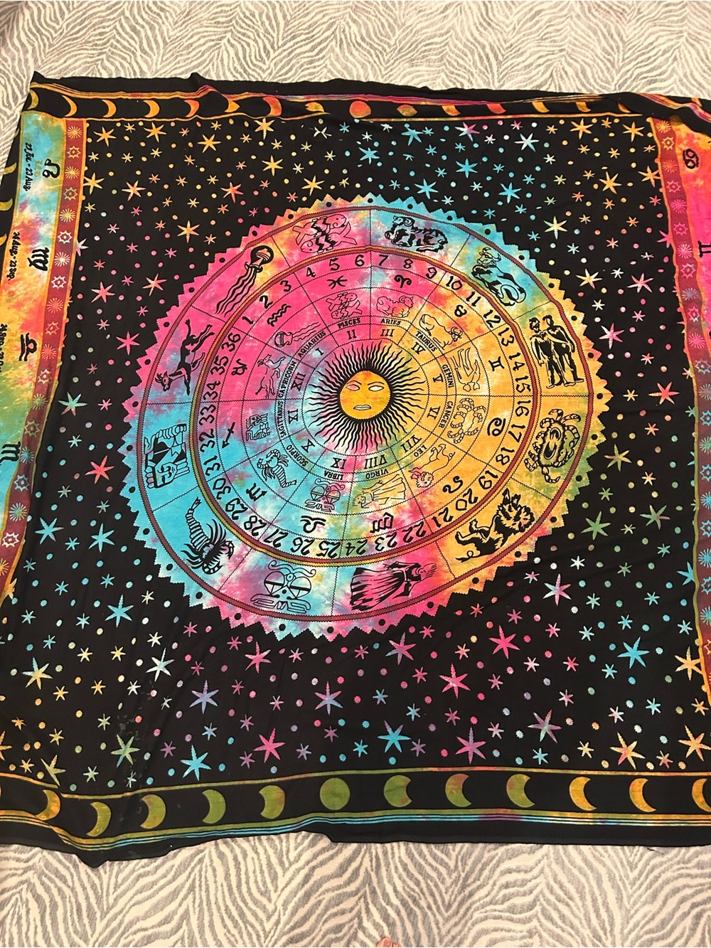 Zodiac Horoscope Tapestry 76 x 84 CALL OUT